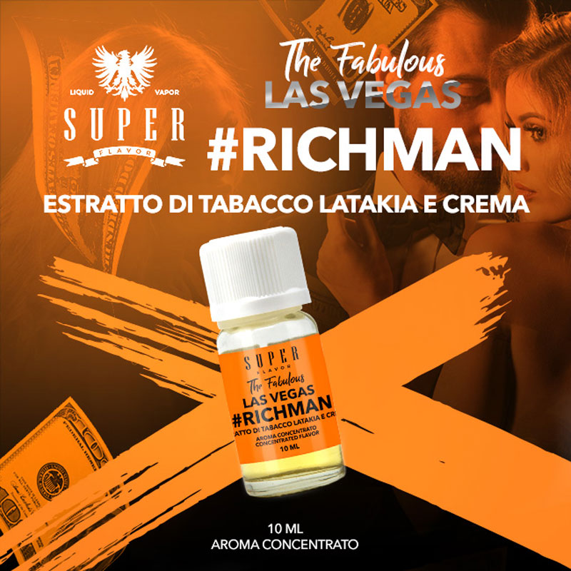 Richman Las Vegas Aroma Concentrato 10 ml Super Flavor