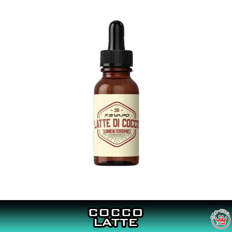 Latte di Cocco Creme Aroma Concentrato 10 ml T-Svapo