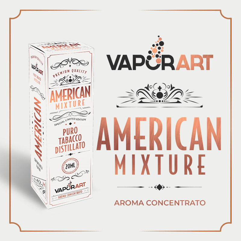 American Mixture Puro Tabacco Distillato Aroma Scomposto 20 ml Vaporart