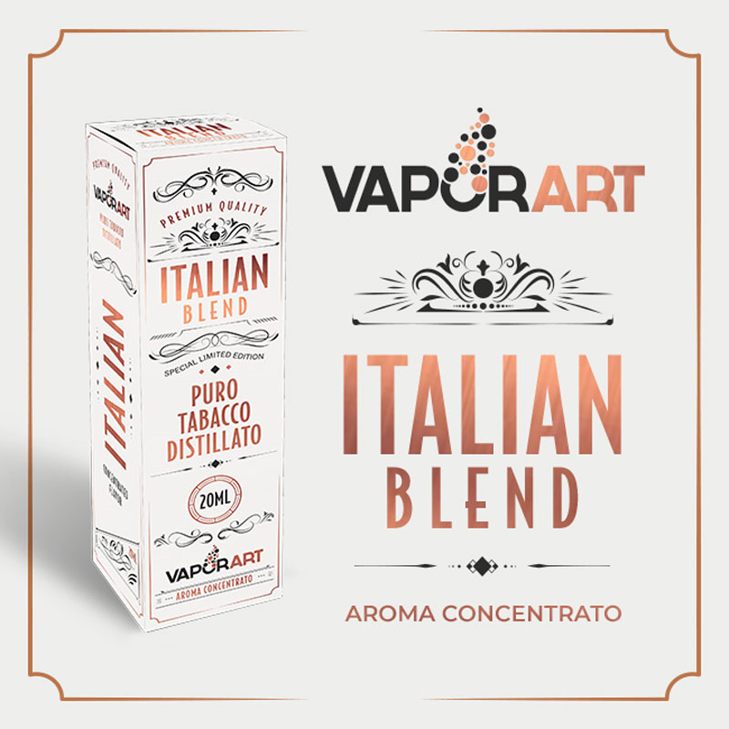 Italian Blend Puro Tabacco Distillato Aroma Scomposto 20 ml Vaporart