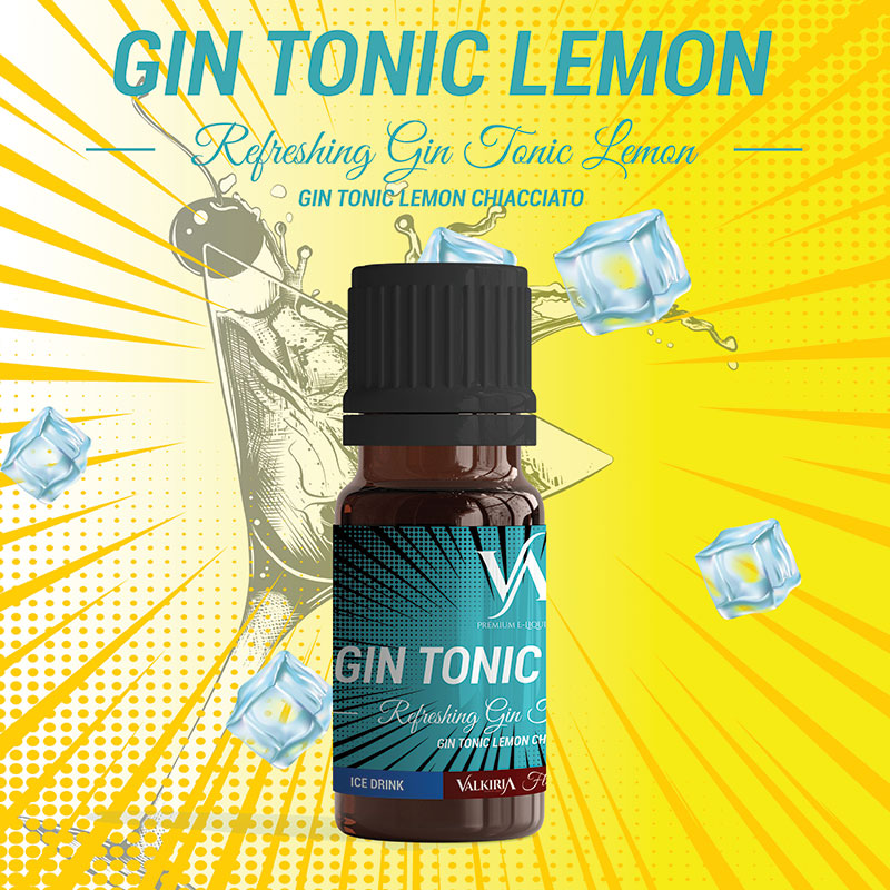 Gin Tonic Lemon Aroma 10 ml Valkiria