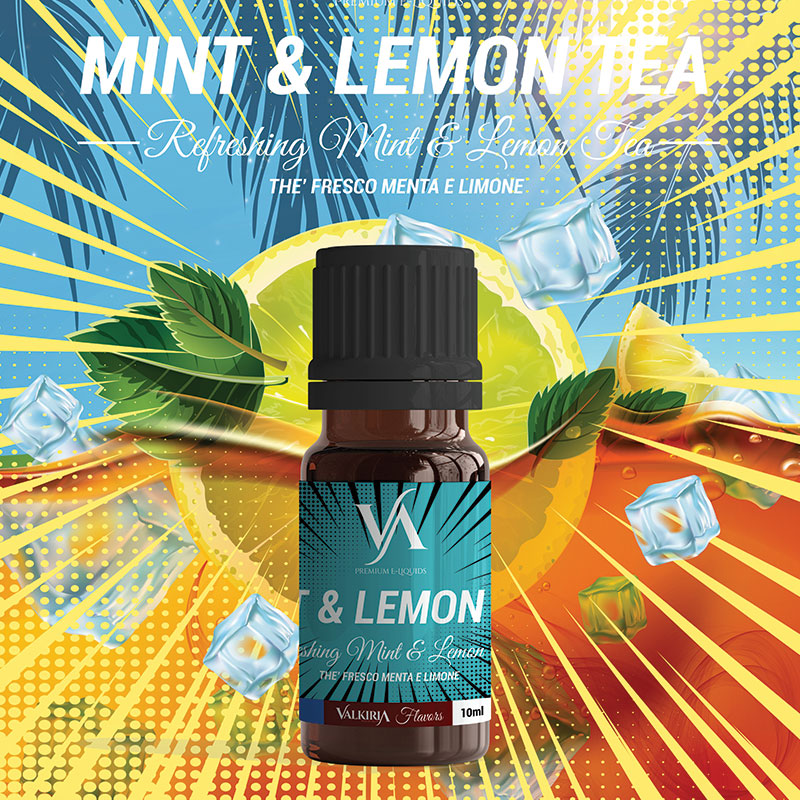 Tea Mint and Lemon Aroma 10 ml Valkiria