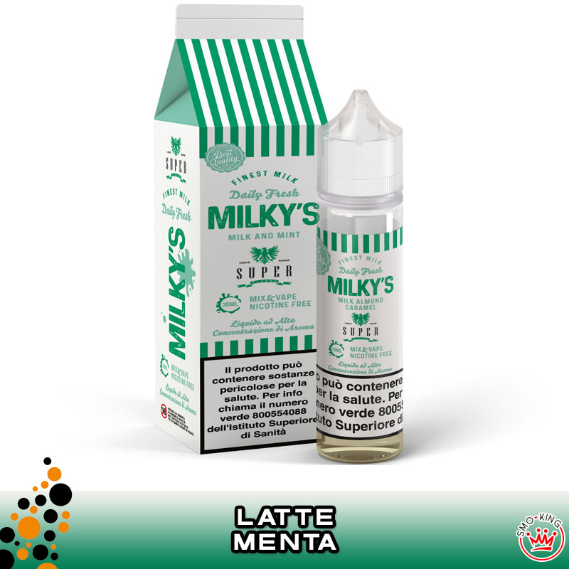 MILKY'S MILK & MINT Mix&Vape 30 ml Super Flavor