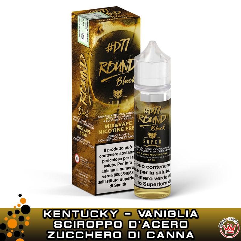 ROUND BLACK D77 Mix&Vape 30 ml Super Flavor