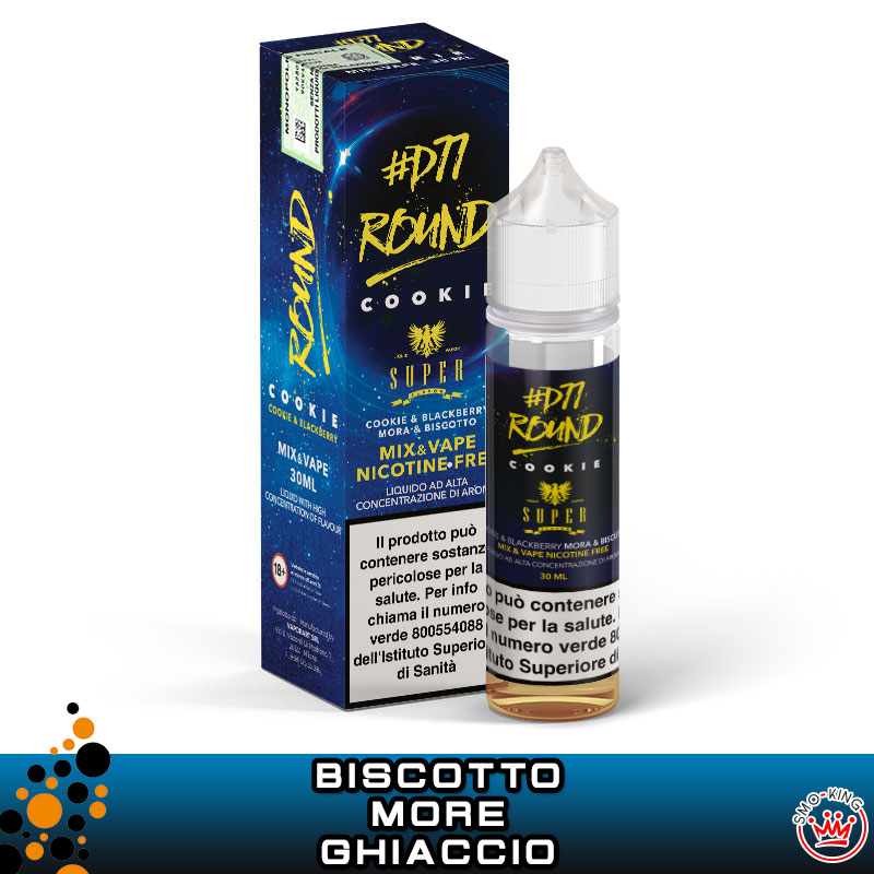 ROUND COOKIE D77 Mix&Vape 30 ml Super Flavor