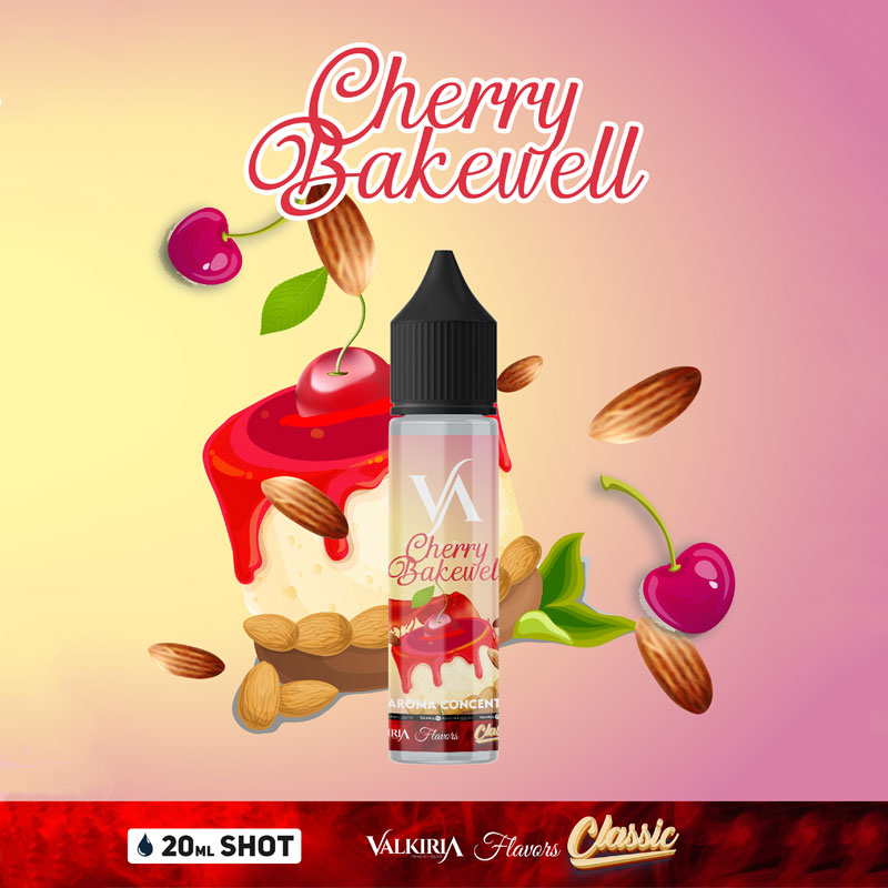 Valkiria Cherry Bakewell Aroma 20 ml Liquido Sigaretta Elettronica