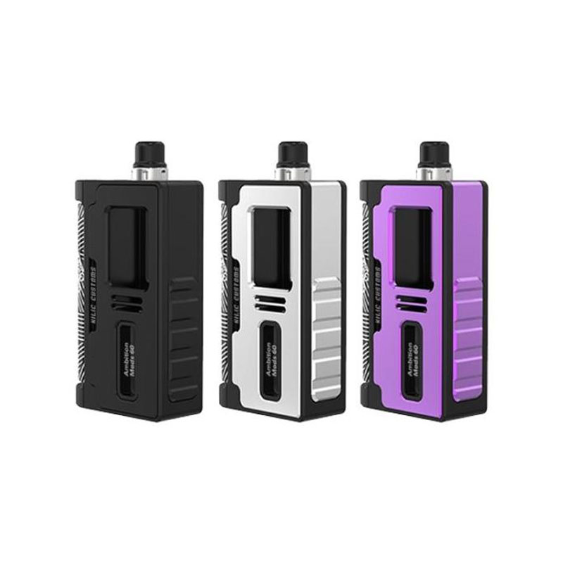 KIL-LITE 60 Box Mod 60W by Ambition Mods x Kilic Customs