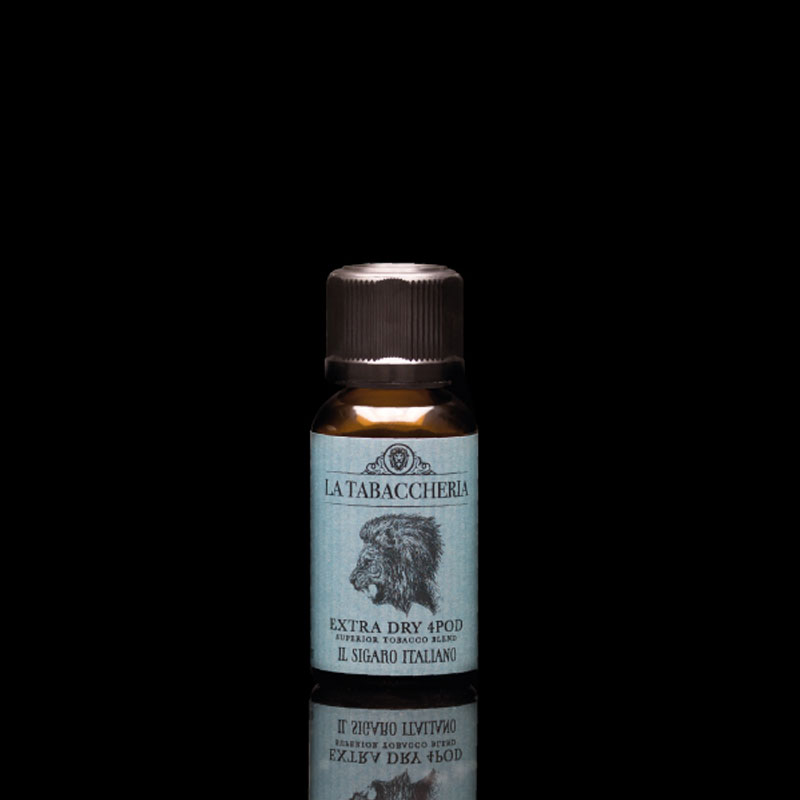 IL SIGARO ITALIANO Extra Dry 4Pod TOBACCO BLEND Aroma 20 ml La Tabaccheria