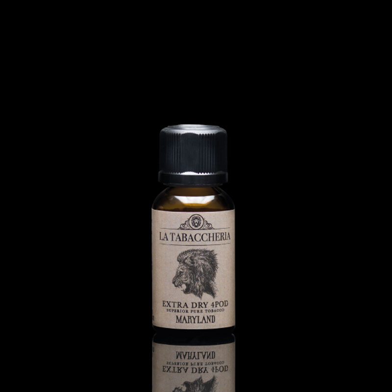 MARYLAND Extra Dry 4Pod PURE TOBACCO Aroma 20 ml La Tabaccheria