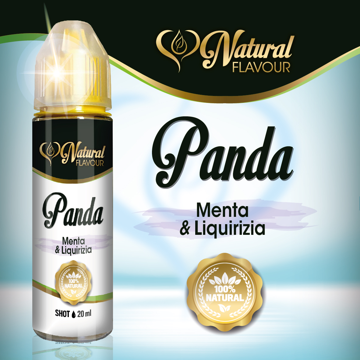 Panda Natural Flavour Aroma 20 ml Cyber Flavour