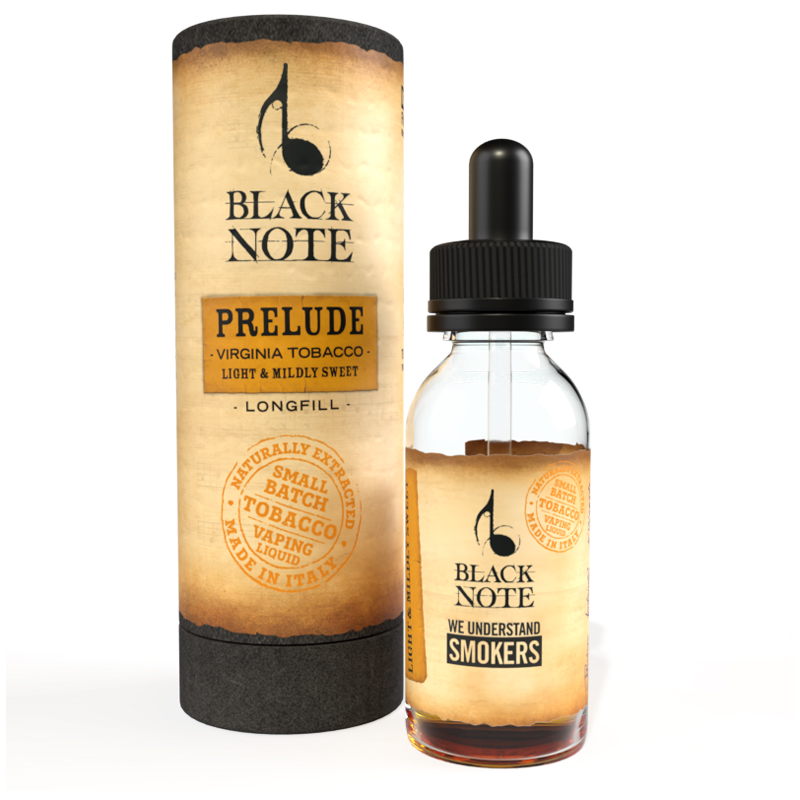 Prelude Tabacco Black Note Mini Shot 10 ml Black Note