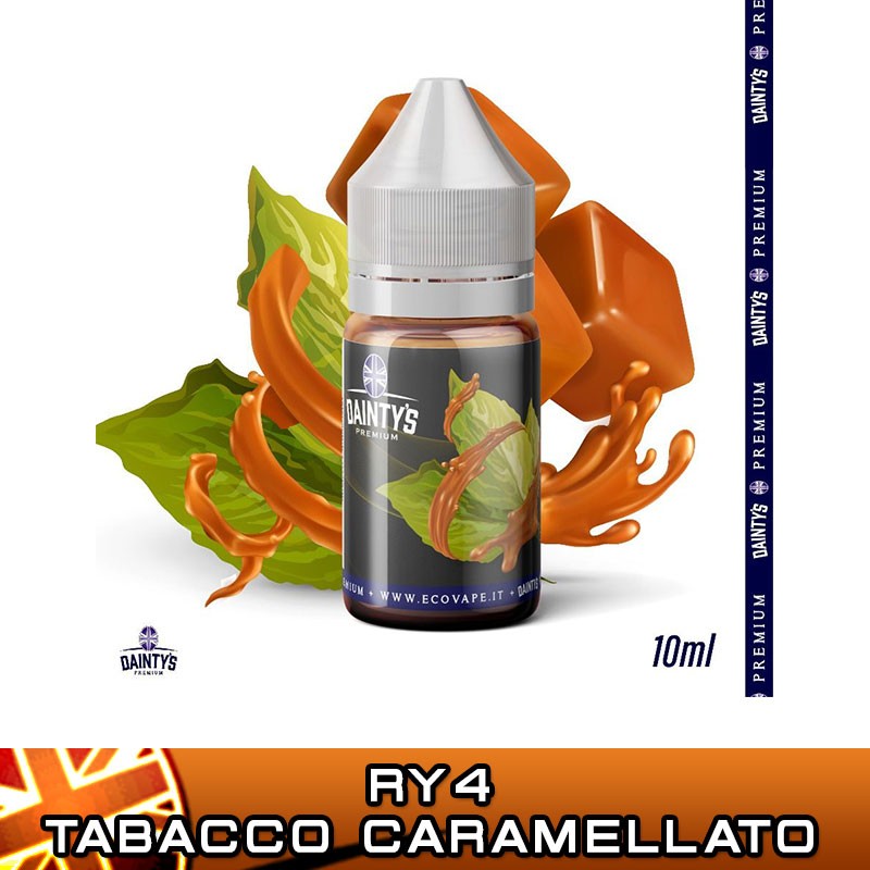 Rolling RY4 Tabacco Caramellato Aroma 10 ml Dainty'sAroma 10 ml Dainty's