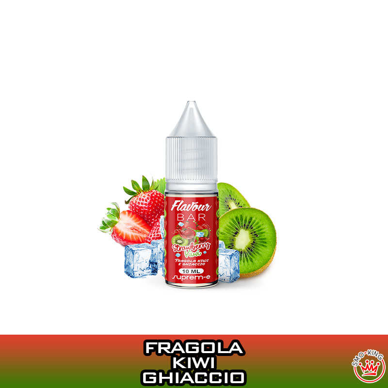 Strawberry Kiwi Flavour Bar Aroma Concentrato 10 ml SUPREM-E