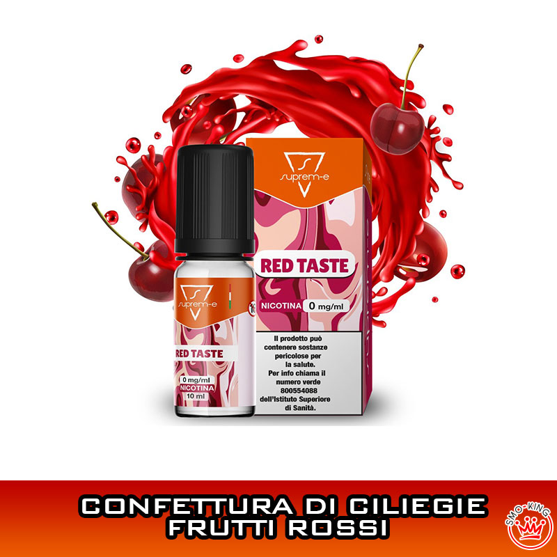 Red Taste S-Line 10ml Liquido Pronto Nicotina Suprem-e