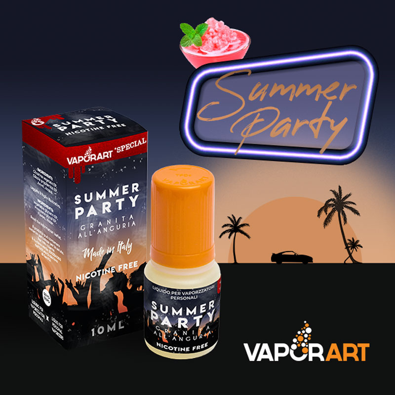 Summer Party 10 ml Liquido pronto Nicotina Vaporart