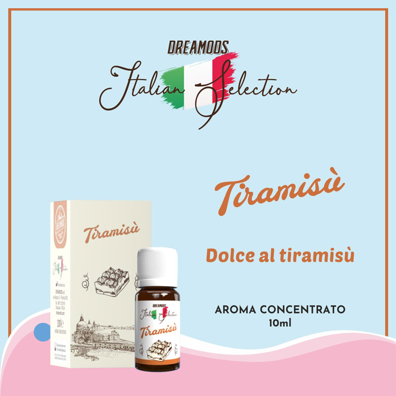 Tiramisù Italian Selection Aroma 10 ml DreaMods