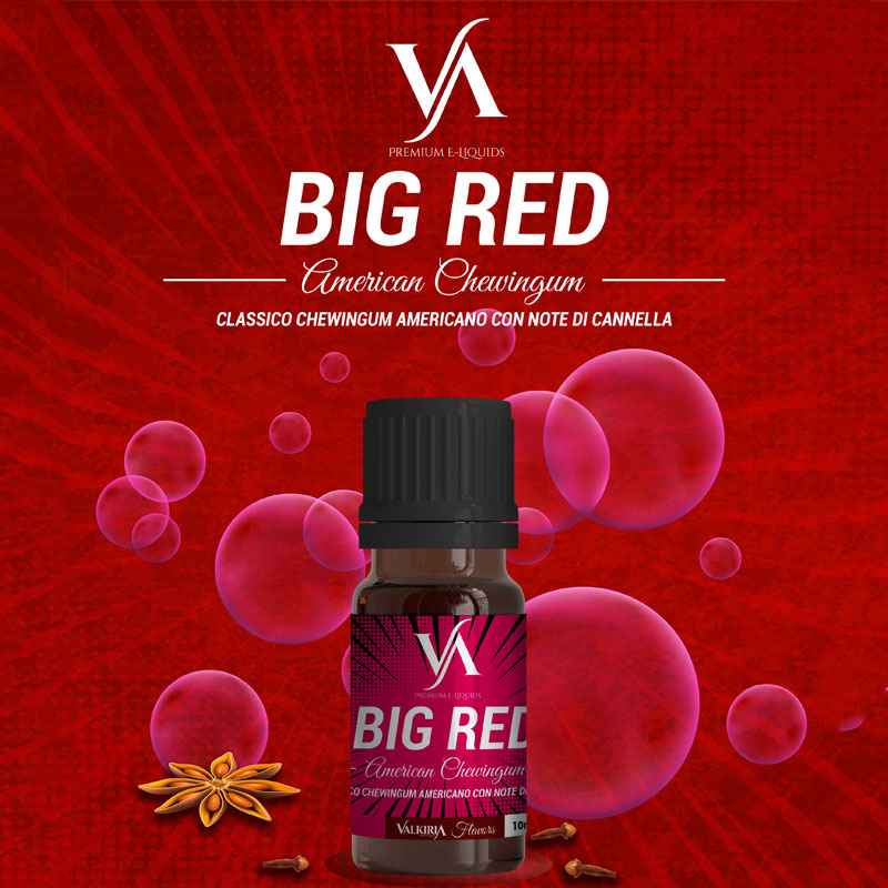 Big Red Aroma 10 ml Valkiria