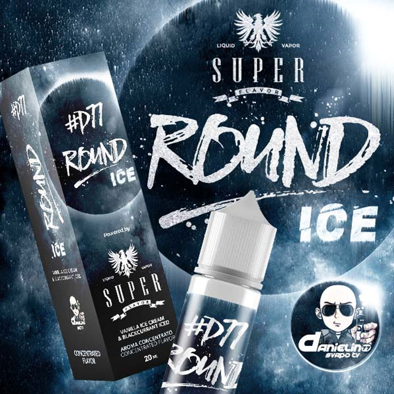 Round Ice D77 Aroma 20 ml Super Flavor