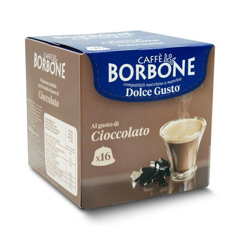 Capsule CIOCCOLATO Nescafé Dolce Gusto 16pz Caffè Borbone