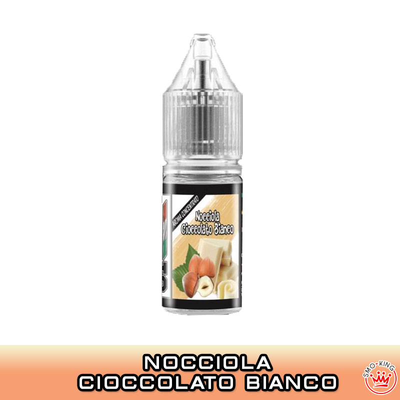 Nocciola Cioccolato Bianco Aroma Concentrato 10 ml 01Vape