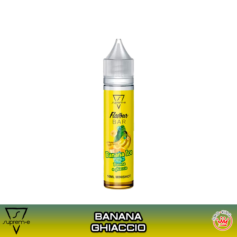 Banana Ice Flavour Bar Mini Shot 10 ml Suprem-e