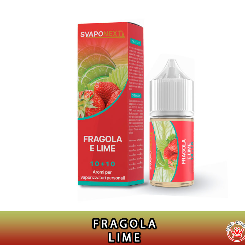 Fragola e Lime Mini Shot 10 ml SvapoNext