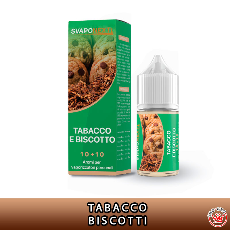 Tabacco e Biscotto Mini Shot 10 ml SvapoNext
