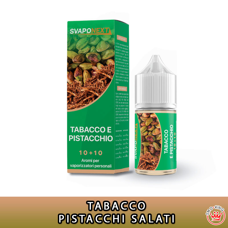 Tabacco e Pistacchio Mini Shot 10 ml SvapoNext