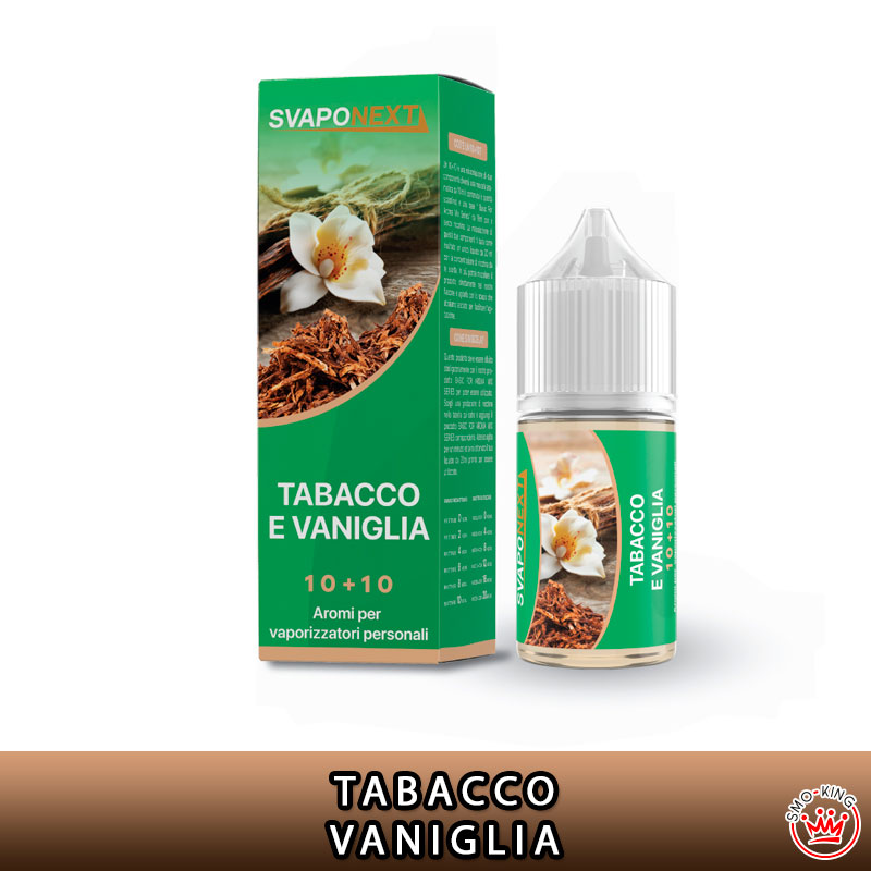 Tabacco e Vaniglia Mini Shot 10 ml SvapoNext