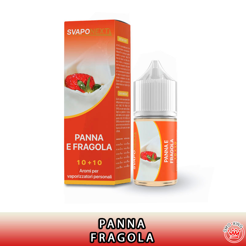 Panna e Fragola Mini Shot 10 ml SvapoNext