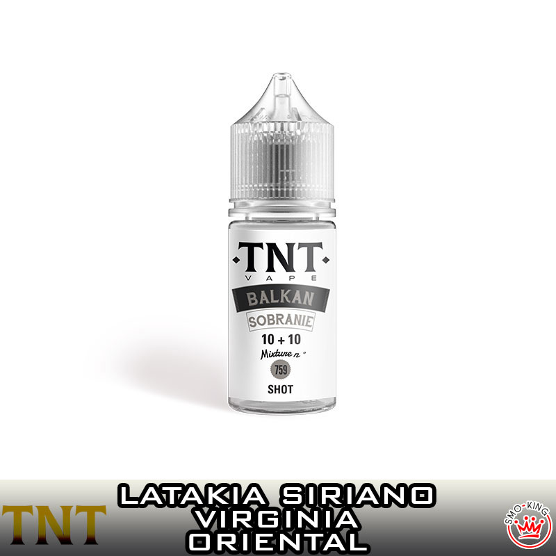 Balkan Sobranie Crystal Mini Shot 10 ml TNT Vape