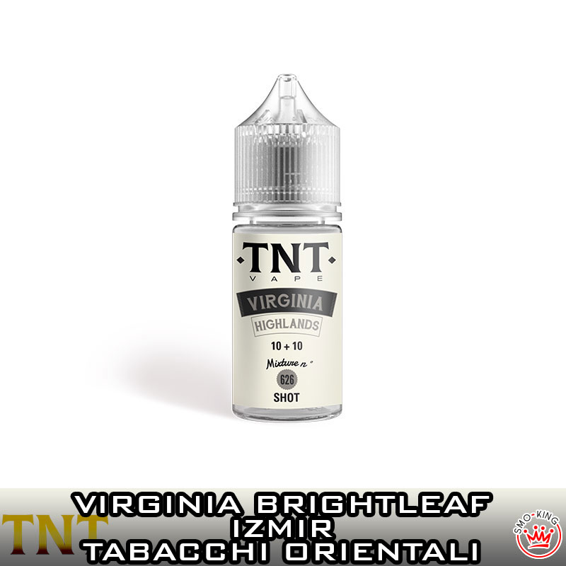Virginia Highlands Crystal Mini Shot 10 ml TNT Vape
