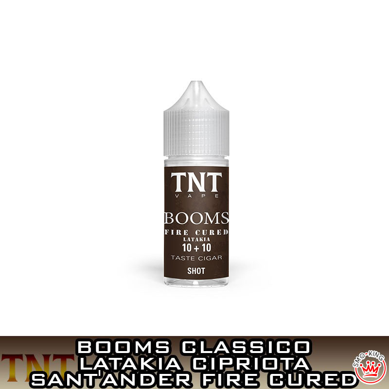 Booms Fire Cured Latakia Mini Shot 10+10 ml TNT Vape