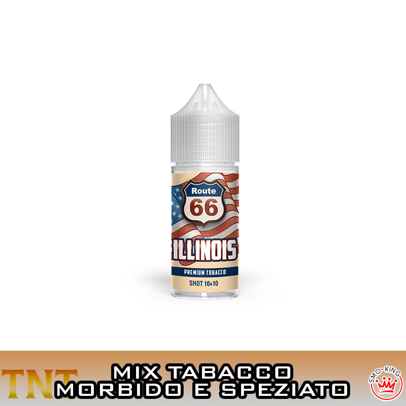 Illinois Route 66 Mini Shot 10+10 ml TNT Vape