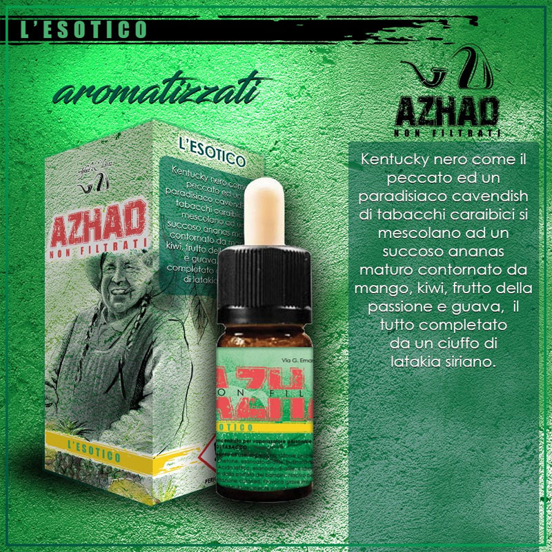 Azhad Non Filtrati L Esotico Aroma 10 ml