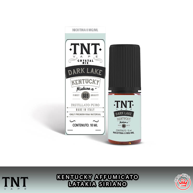 Dark Lake Crystal Mix 10 ml Liquido Nicotina Tnt Vape