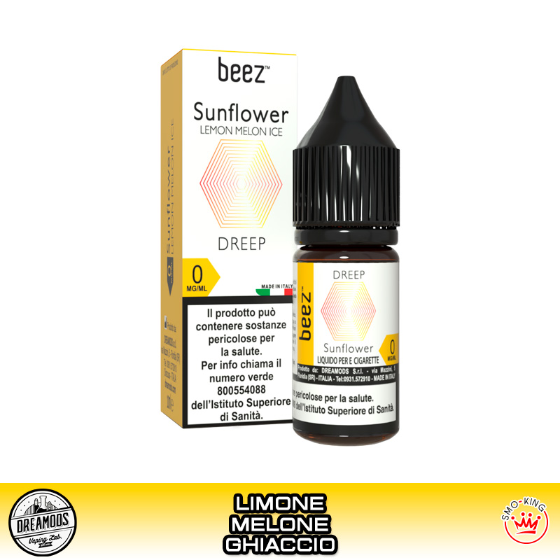 SUNFLOWER Dreep by Beez Liquido Pronto Nicotina 10 ml DreaMods