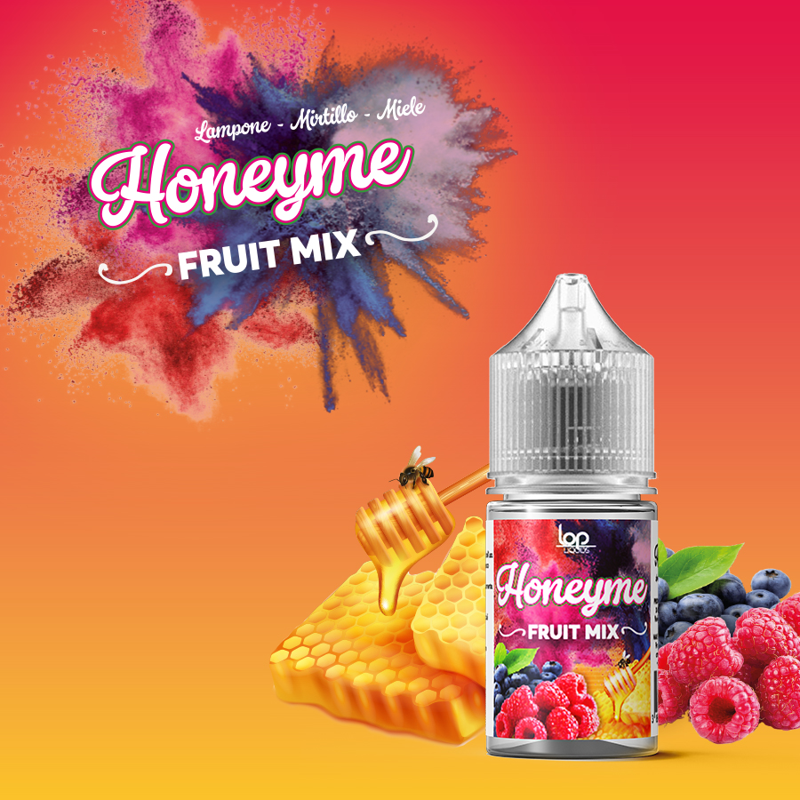 Honeyme Fruit Mix Mini Shot 10 ml Lop