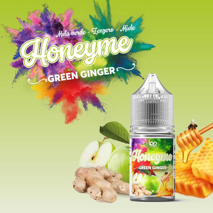 Honeyme Green Ginger Mini Shot 10 ml Lop