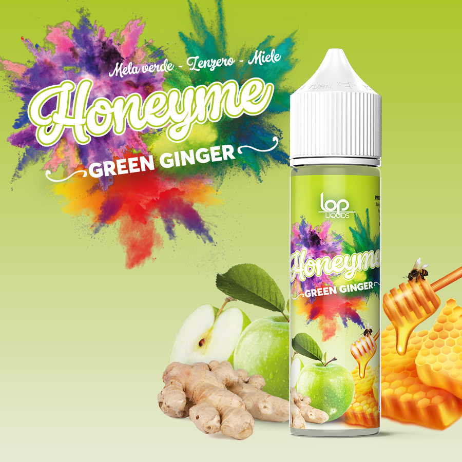 Honeyme Green Ginger Aroma Scomposto 20 ml Lop