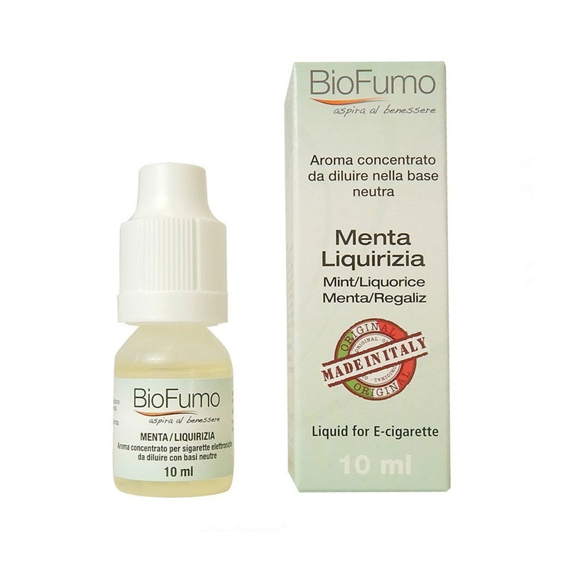 Menta Liquirizia Aroma 10 ml Biofumo