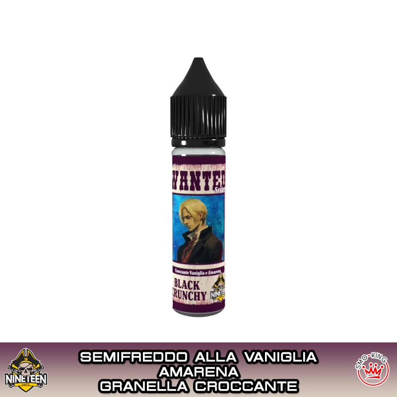 BLACK CRUNCHY Wanted Mini Shot 10 ml Nineteen Vape