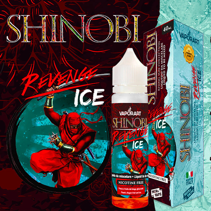 SHINOBI REVENGE ICE Liquido 40 ml Mix VAPORART