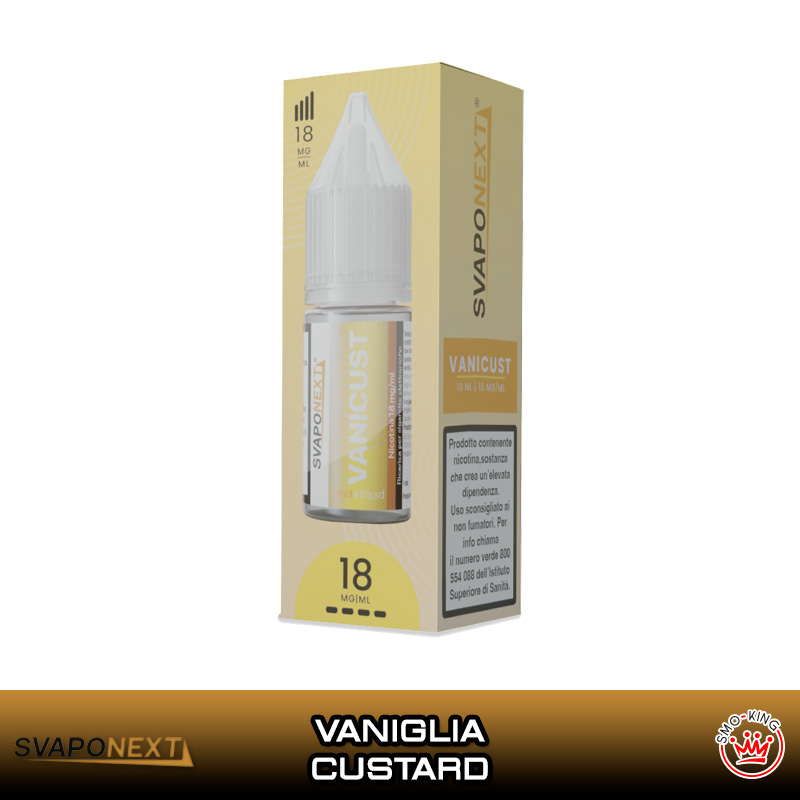VANICUST Liquido Pronto Nicotina 10 ml Next eliquid by Svaponext