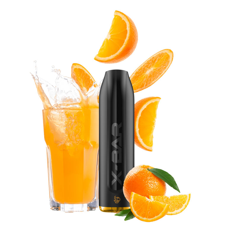 X Bar Pro Fizzy Orange 850mAh Sigaretta Usa e Getta 1500 Puff