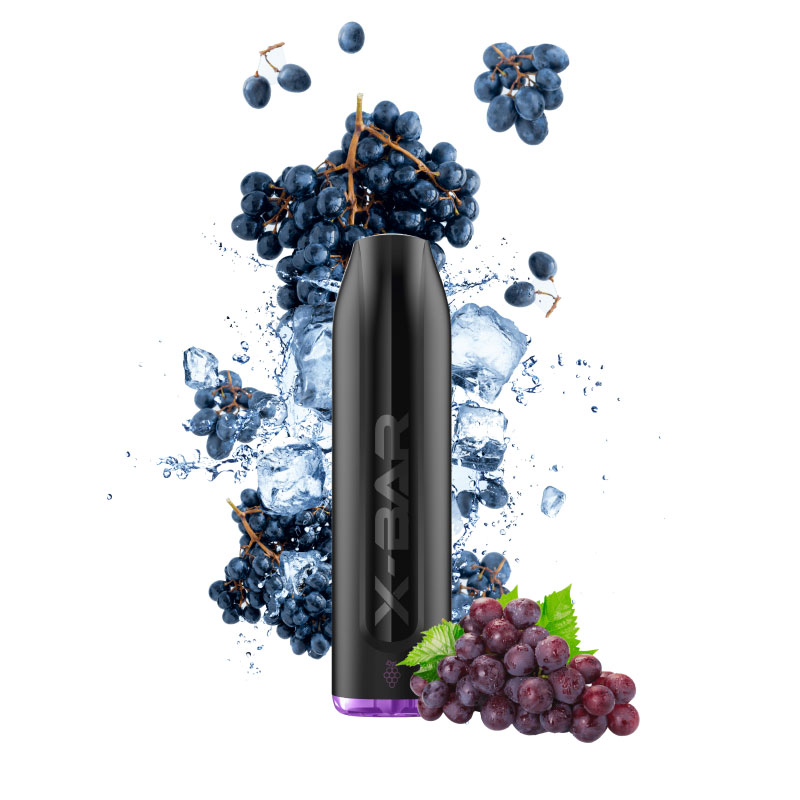 X Bar Pro Ice Grape 850mAh Sigaretta Usa e Getta 1500 Puff