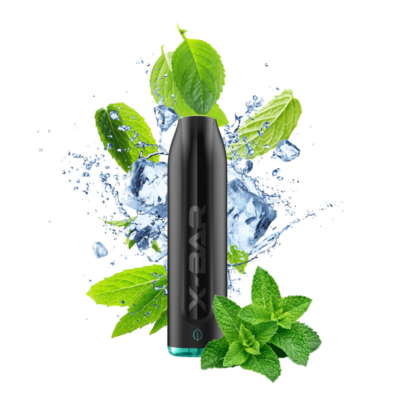 X Bar Pro Cool Mint 850mAh Sigaretta Usa e Getta 1500 Puff