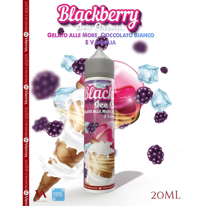 BlackBerry Ice Cream Aroma 20 ml Valkiria