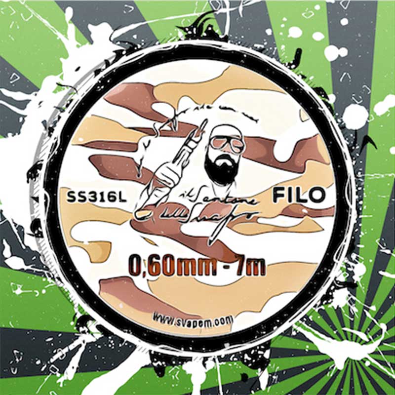 FILO 0.60 SS316 7m IL SANTONE DELLO SVAPO