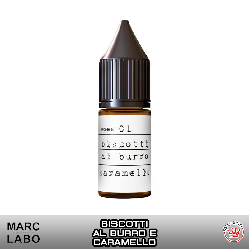 C1 CREMA 1.0 Biscotti al Burro Caramello Aroma Concentrato 10 ml Marc Labo